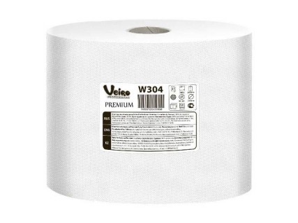 Протирочный материал белый Veiro Professional Premium 2 слоя 24 х 35 см 800 листов